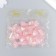 Decor for creativity plastic "Pink bow" glows in the dark 0.8x2.4x3.4 cm