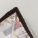 Organizer for storing Astra’s linen, 16 cells, 36 × 28 × 12 cm, brown color, inner wall mix