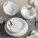 Service table shares "Wonderless Calles", 18 items: 6 plates d = 15/17.5/23 cm, glass ceramics