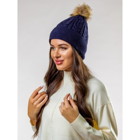 Female ISee hat, size 52-56, blue color-1