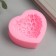 Mold Silicon "Heart from roses" 3x7.3x6.7 cm