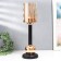 Summary metal, glass for 1 candle "Jaco" d-8.5 cm, gold 11.5x11.5x38.5 cm
