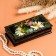 Casket - a bill "chamomile with berries", 8.5 × 17 cm, lacquer miniature