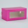 Box for Makarun, confectionery packaging "Pink", 12 x 5.5 x 5.5 cm
