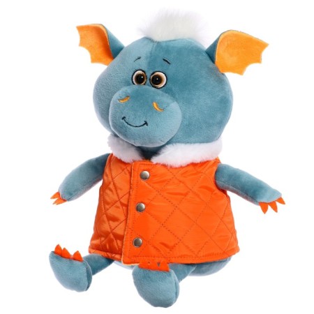 Soft toy "Dragon El in a vest", 25 cm-1