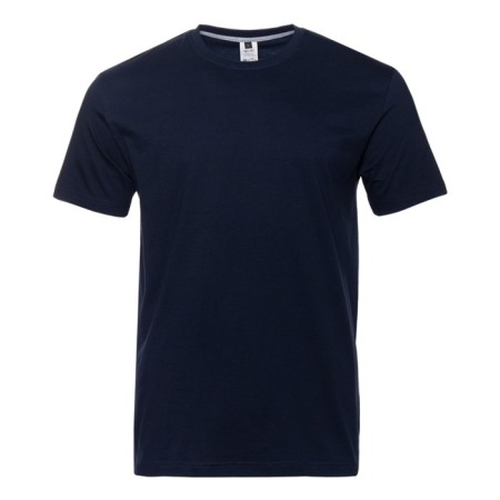Male T-shirt, size 44, dark blue color