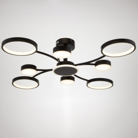 Causteen with PDU 2299/9BK LED 176W 3000-6000K Black 88x88x18 cm Bayerlux-1