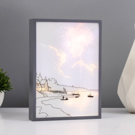 Nightlight "fireworks" LED 3W white 3.5x15.5x21.5 cm-1