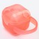A container for storing and sterilizing children's nipples and dummy, pink color