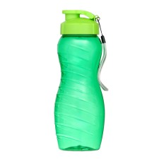 Water bottle, 1 l, 25 x 9 cm, green