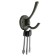 Furniture hook Cappio Simple, two -rod, graphite