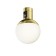 Technical TR149-1-5W3K-BS LUNA, 75x75x109 mm track lamp, LED, 5W, 300LM, 3000K, brass color