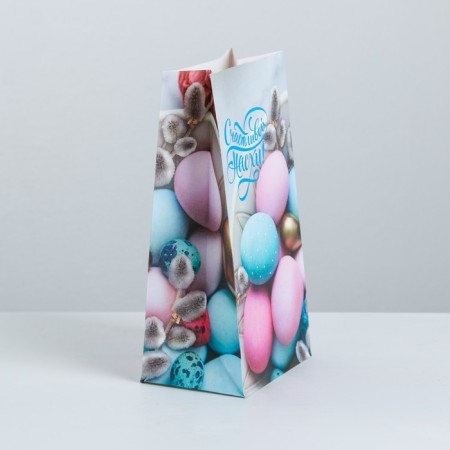 Gift package without pens "Happy Easter!", 10 x 19.5 x 7 cm-1