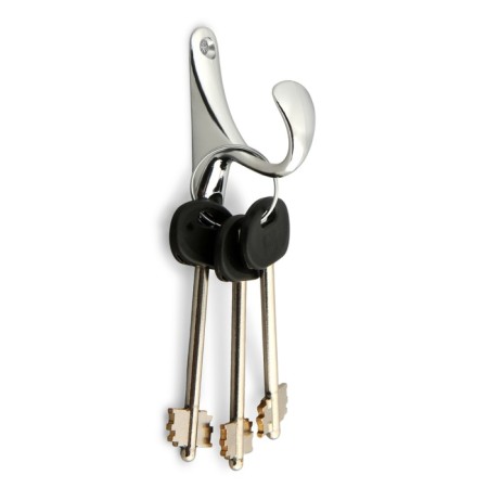 Hook furniture tundra TKO024, one -rod, chrome, 2 pcs-1