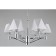 Suspended chandelier Ossana E14 240W