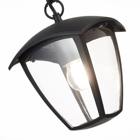 Street START LUCE ST LUCE. SL081.403.01. Sivino. 1x40 watts, e27, 17x23 cm, black color-8