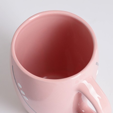 Mug "Festive" 0.4l / 11.5x9.5cm, marshmallow-2