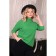 Female turtleneck, size 54, green color