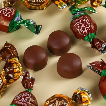 Sweets "Shine brighter than all", tastes: arachic paste, cocoa, 200 g.-1