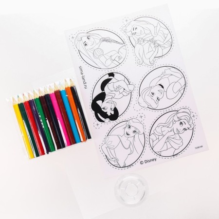 Set for creativity "Create jewelry", make charm with your own hands, princesses-3