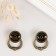 Frunker handle for the casket metal "strips" bronze 3.3x2.5 cm