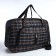 Road bag with lightning, external pocket, long belt, brown color/black