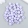 Busins ​​plastic "Mountain lavender" glossy set 25 grams d = 1 cm