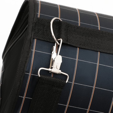 Bag - Animal Carriage "Cell", black, size L, 53 x 22 x 29 cm-4