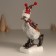 Souvenir Polystone "Geese in caps, knitted scarves, on mini-covers" 12x15x22.5 cm