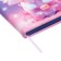 Notebook Gift Book 96l, line, colored cut, PVC Cat cover 3D (17.7x12.4cm)