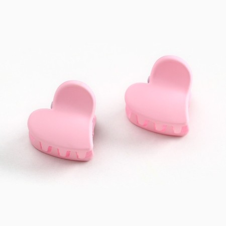 Hairpins, elastic bands, hair crab "tender", pale pink tones-8