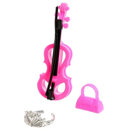 Surprise doll in a tube, with accessories, mix-6