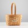 Wicker basket, sequoia, 22x15.5x12/25.5 cm