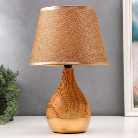 Highway lamp 16614/1 E14 40W light brown 22.5x22.5x35.5 cm Risalux