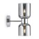 Bra Freya Fr5203WL-02ch1 Savia, 215x120x300 mm, E27, 2x60W, color chromium