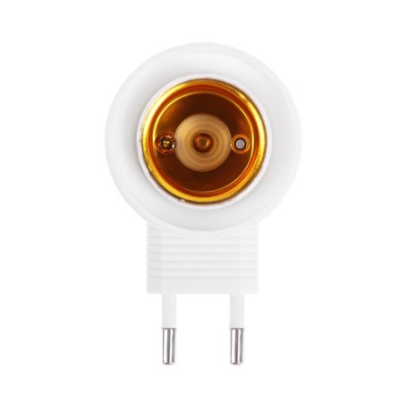 Fork, adapter E27 c switch, 220V, white-2