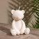 Candle "Plush bear" 6x6x9 cm, soy wax mix