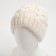 Female hat, white color, size 56-58