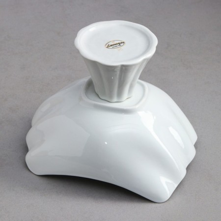 Salad bowl, with a stand, 1.2 l, porcelain, Iran-3