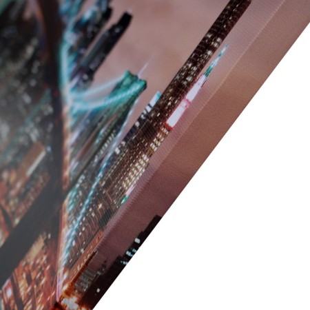 Picture on canvas "Night Brooklyn Bridge" 50*70 cm-1