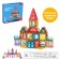 Designer magnetic "magic figures", 66 parts