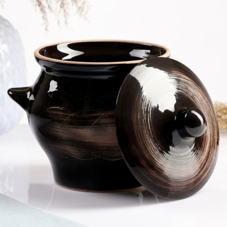 Ceramic pot for baking No. 6 Oddar 0.65 liters-1