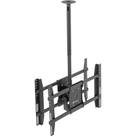 Black Black Black 32 "-80" Max.12kg Ceiling Tilt Crill Crane