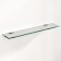 Glass Domino shelf, 12x60 cm