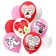 Shar Latex 12 “Happiness to be together!”, Pastel, 1-sided, set 25 pcs., Mix