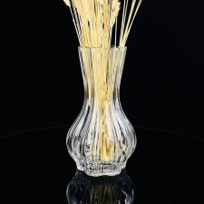 Decorative vase for Lenardi flowers, glass, 20.5 cm