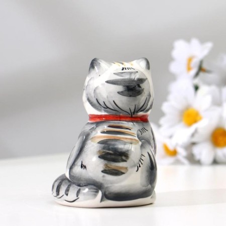 Souvenir "Cat Murzik", gzhel color-2