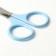 Coger scissors with rubberized handles, a hole of 6 mm, blue