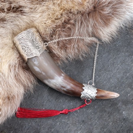 Souvenir horn, D - 3.5 cm, 16 cm-2