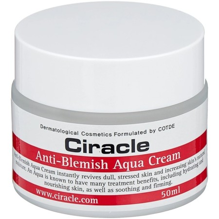 Face cream Ciracle Anti Blemish Aqua Cream, moisturizing, for problem skin, 50 ml